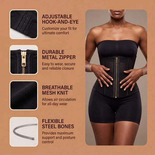 Double-Compression Waist Training Corset