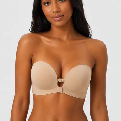 Front-Closure Instant Boost Push-Up Bra